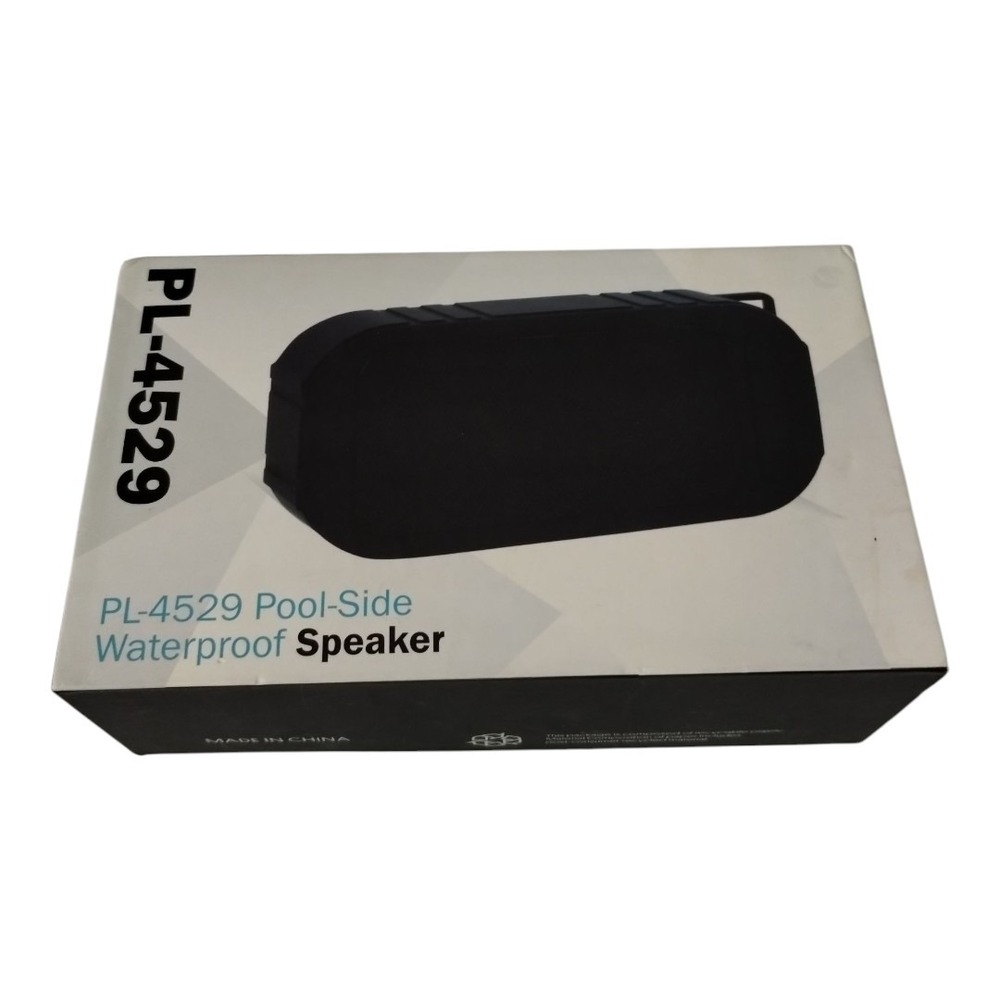 PL-4529 Bluetooth Waterproof Speaker Black